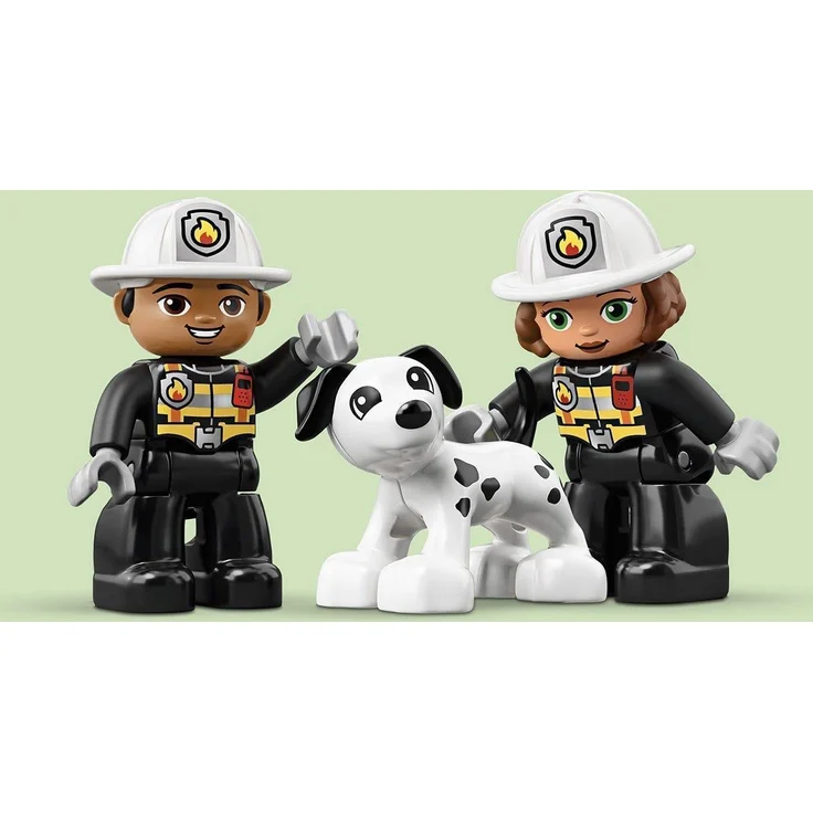 LEGO 10903 DUPLO - Feuerwehrwache mit Feuerwehrauto und 2 Feuerwehrfiguren – Bild 4