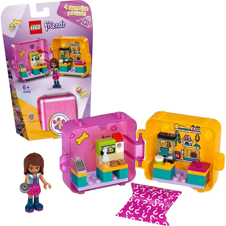 LEGO Friends - Andreas magischer Würfel - Tiergeschäft 41405