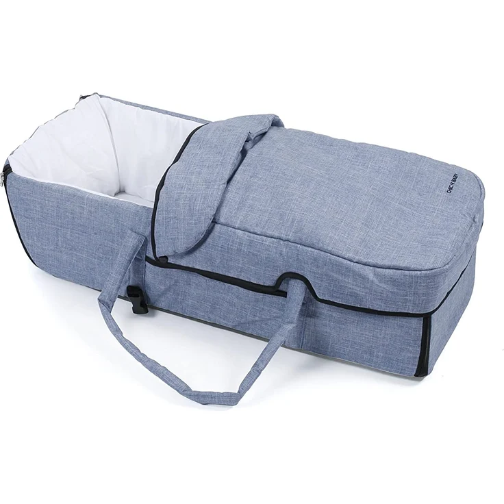 CHIC 4 BABY 274 55 Geschwisterwagen Duo, Jeans hellblau/blau – Bild 4
