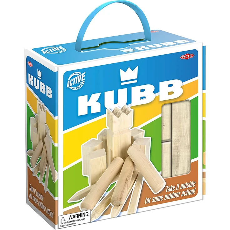 Tactic Wurfspiel Kubb in Kartonschachtel – Bild 1