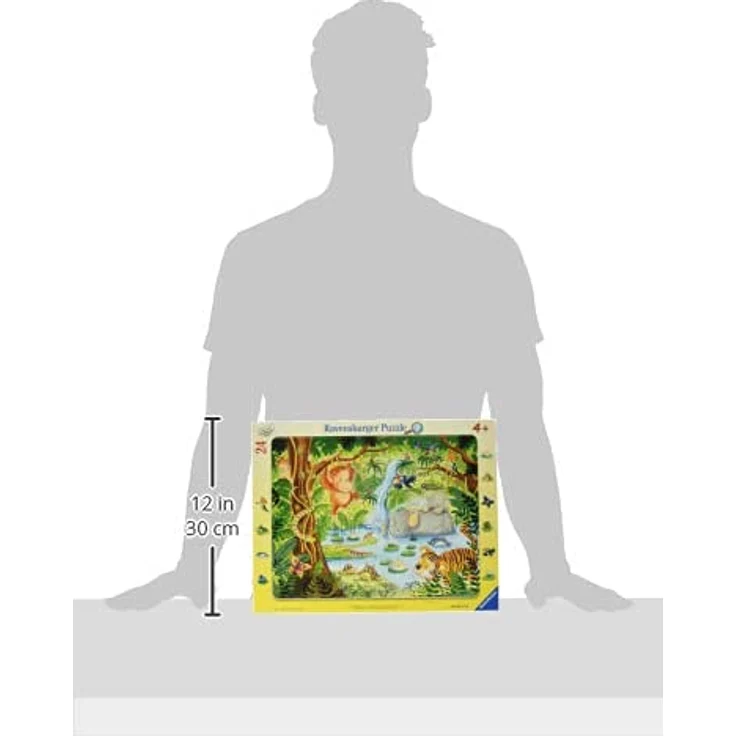 Ravensburger Rahmenpuzzle 24 Teile Dschungelbewohner – Bild 5
