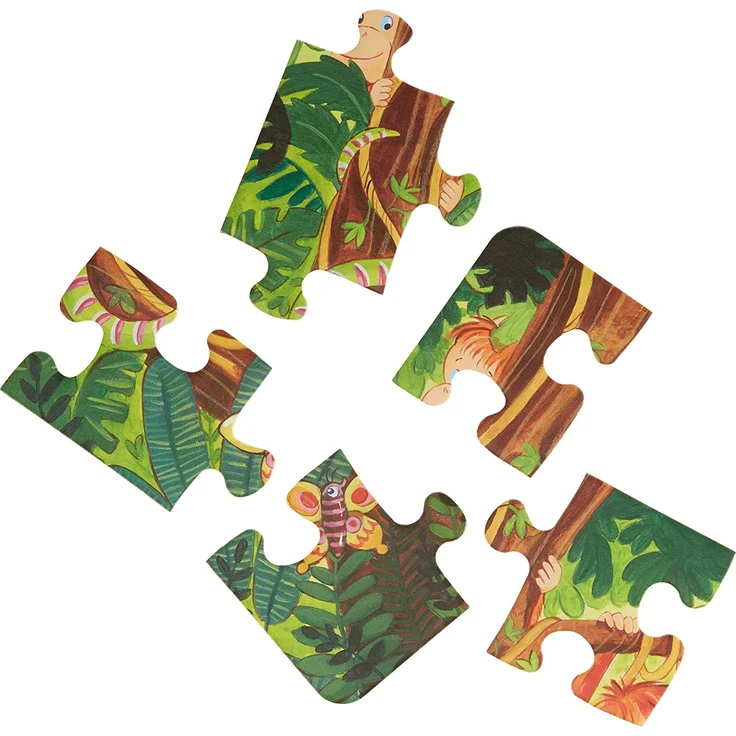 Ravensburger Rahmenpuzzle 24 Teile Dschungelbewohner – Bild 4