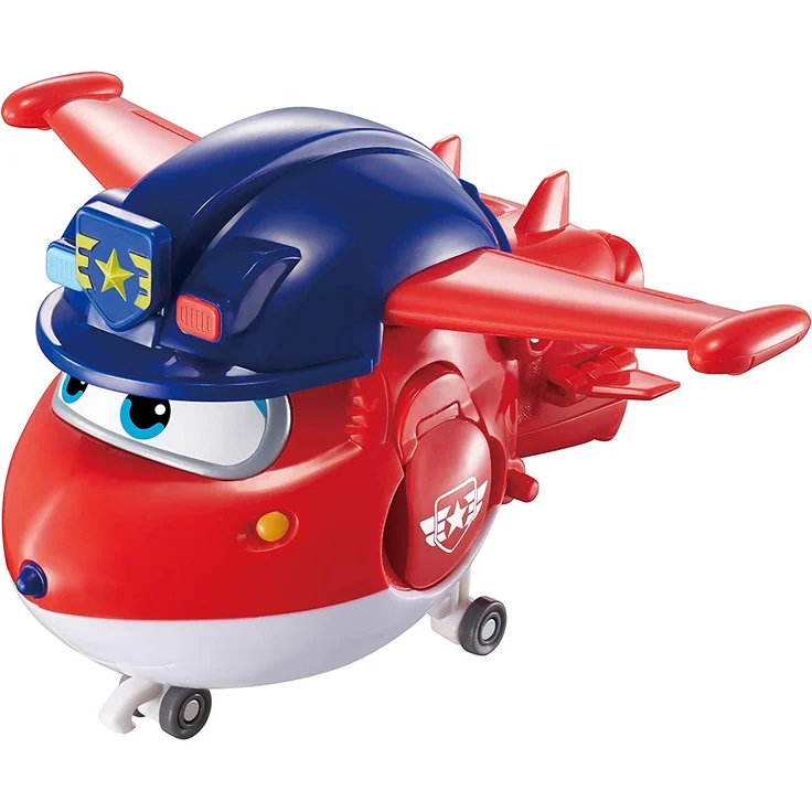 Auldey EU730231 Super Wings – Transformierendes Fahrzeug – Serie 3 – Police Jett – Flugzeug – Bot 12,7 cm Figur, gemischt – Bild 2