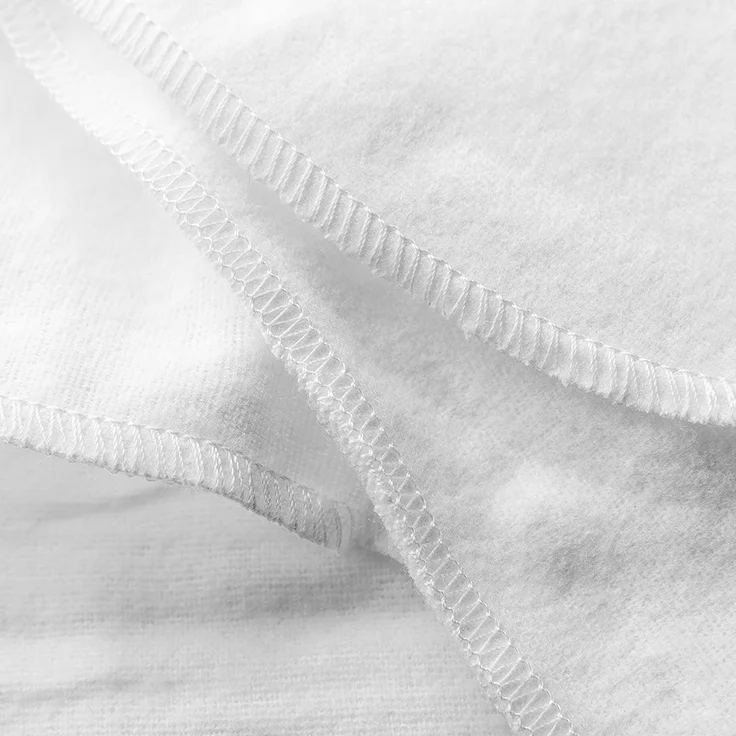 Makian Moltontücher Set 80x80 cm - 5 Stück super weiche Baby Spucktücher / Molton Windel (100% Baumwolle) - OEKO-TEX® Standard 100, kochfest bei 95° C Baumwolltücher Flanell Tücher - Weiß - Preisvergleich – Bild 2