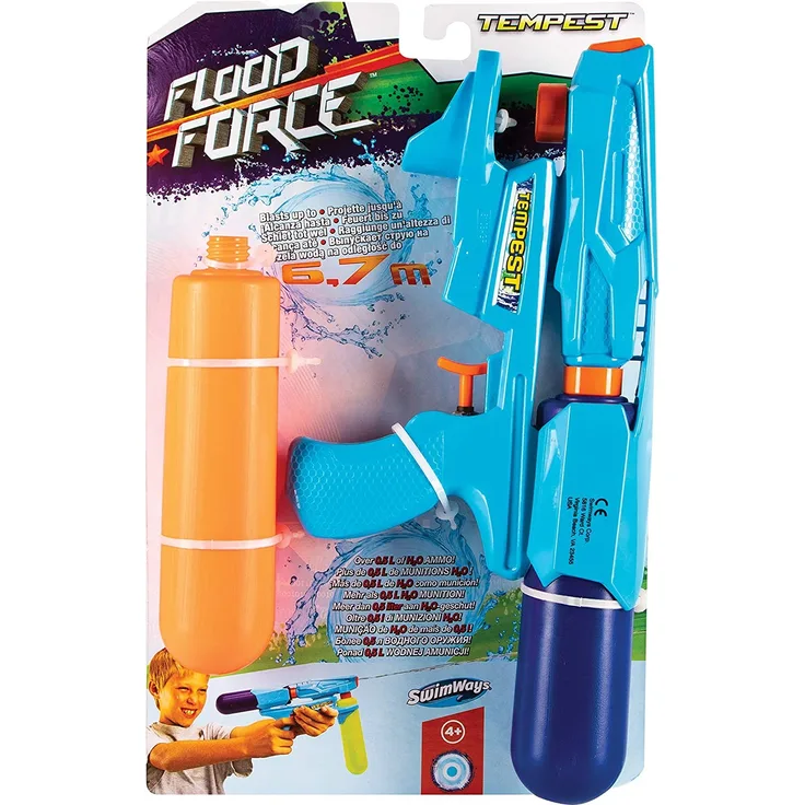 Swim Ways 6043766 – Wasserpistole Flood Force Tempest