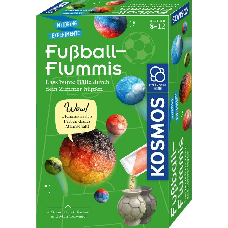 Kosmos Mitbringexperimentierkasten Fußball-Flummis – Bild 1