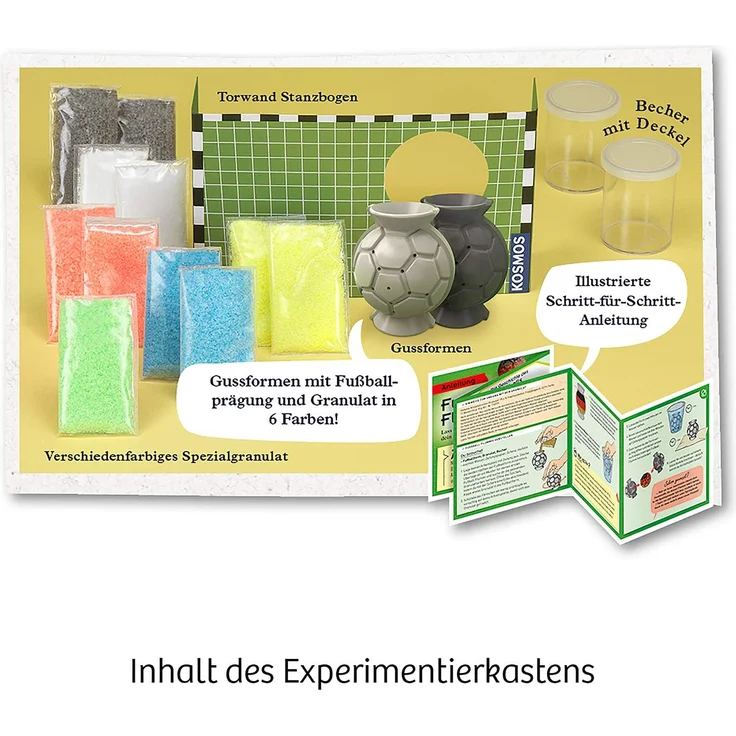 Kosmos Mitbringexperimentierkasten Fußball-Flummis – Bild 3