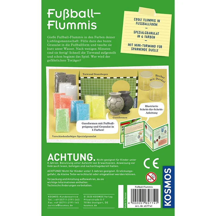 Kosmos Mitbringexperimentierkasten Fußball-Flummis – Bild 2