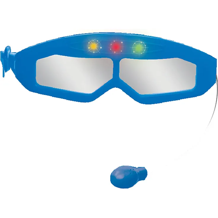 Lexibook PAW Patrol Helfer auf Vier Pfoten Elektronische Gitarre mit Licht, Brille mit Mikrofon, Demo-Songs, MP3-Stecker, blau/rot, K260PA – Bild 3