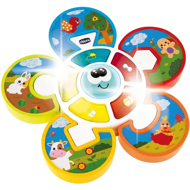 Chicco ELEKTRONISCHES PUZZLE – ERRATE DAS TIER 12-36 Monate