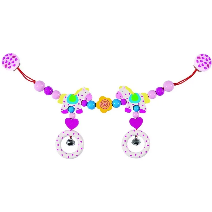 Heimess 763480 - Kinderwagenkette Pferde