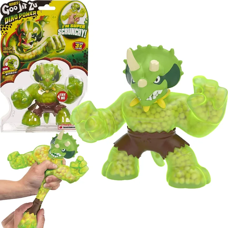 Heroes of Goo Jit Zu 41091 TRITOPS The Triceratops