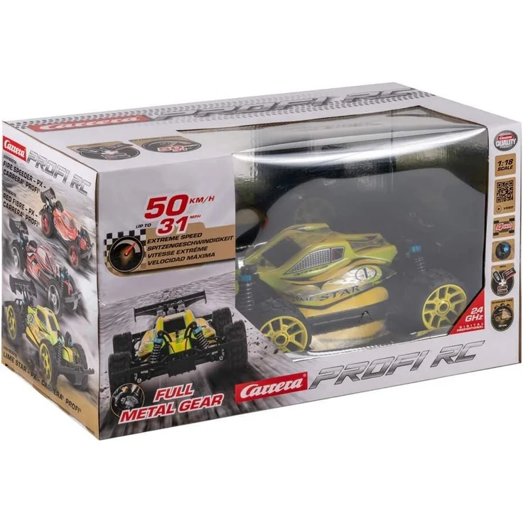 Carrera RC PROFI Lime Star - PX 370183012 Ferngesteuertes Profi Auto – Bild 3