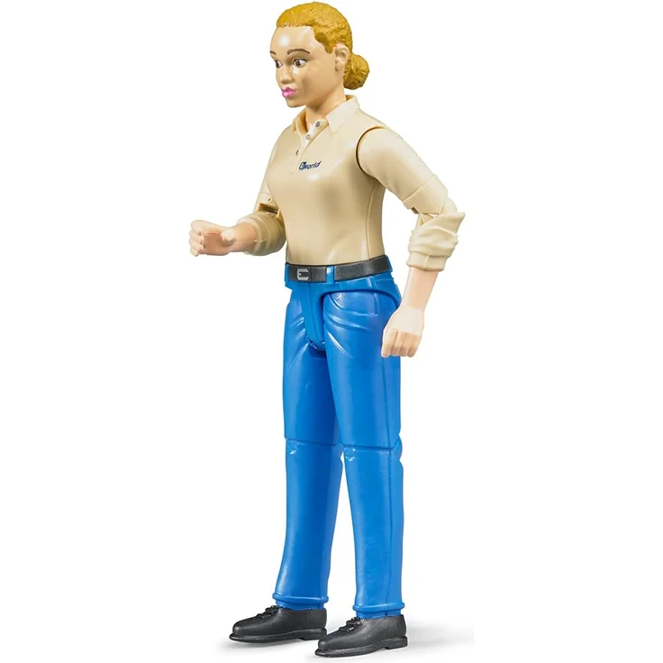 bruder 60408 Frau mit hellem Hauttyp und Hose, blau, bunt - Preisvergleich – Bild 5