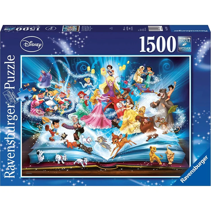 Ravensburger 1500 Teile Puzzle Disney's magisches Märchenbuch – Bild 1