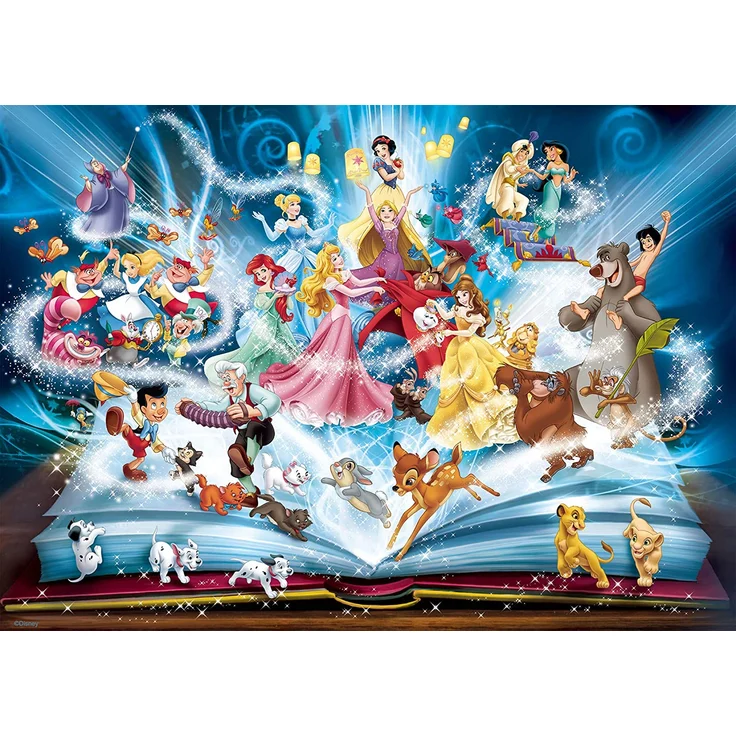 Ravensburger 1500 Teile Puzzle Disney's magisches Märchenbuch – Bild 3