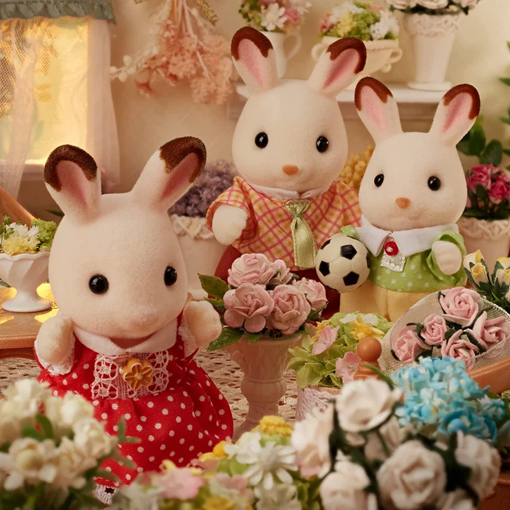 Sylvanian Families 5655 Schokoladenhasen Familie NEU – Bild 3
