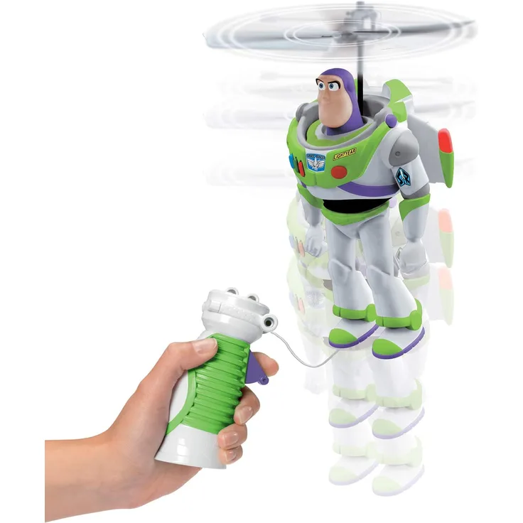 Dickie Toys 203153002 Toy Story Flying Buzz, fliegender Buzz Lightyear, Spielzeug Toy Story 4, Toy Story Spielzeug mit Steuerung, für Kinder ab 3 Jahren