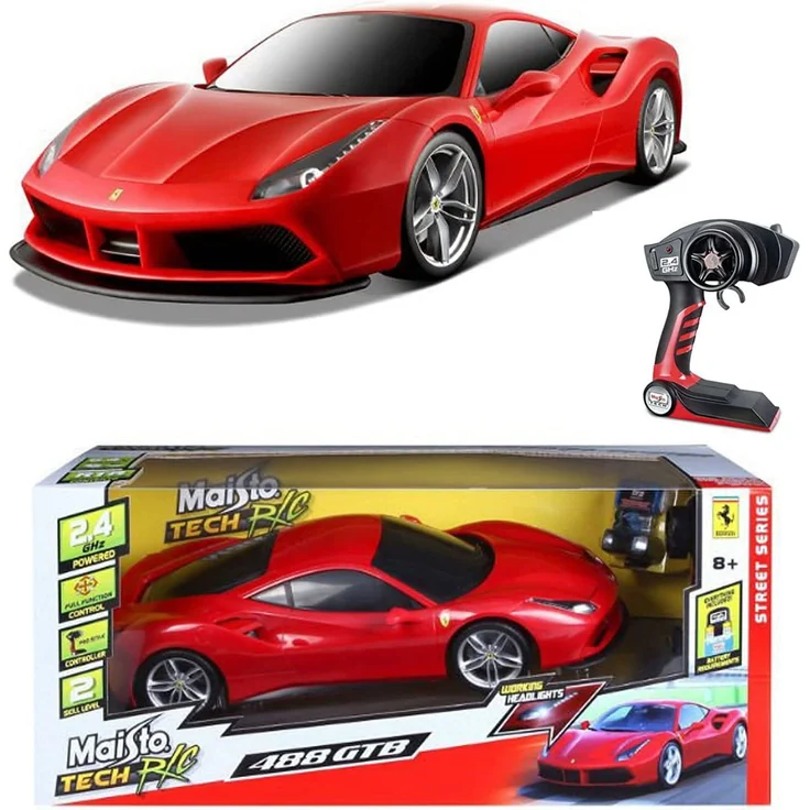 Maisto Tech R/C LaFerrari: Ferngesteuertes Auto im Maßstab 1:24, mit Pistolengriff-Steuerung, Hinterradantrieb, ab 8 Jahren, 20 cm, schwarz (581086-2) – Bild 6