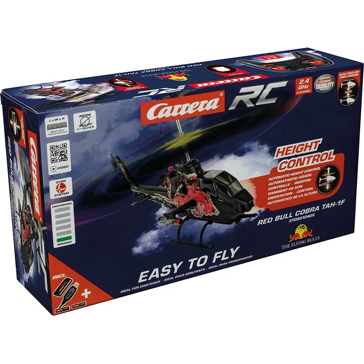 Carrera Radio Helicopter Red Bull Cobra TAH-1F CARC 2. 4GHz 501040 Carrera – Bild 5