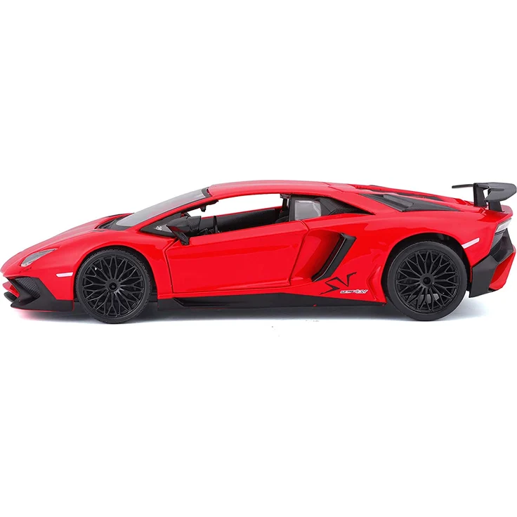 Bburago 21079 Lamborghini Aventador LP 750-4 SV rot Maßstab 1:24 Modellauto – Bild 11