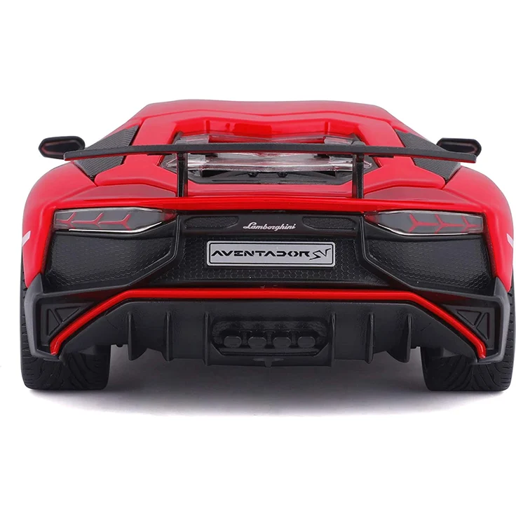 Bburago 21079 Lamborghini Aventador LP 750-4 SV rot Maßstab 1:24 Modellauto – Bild 3