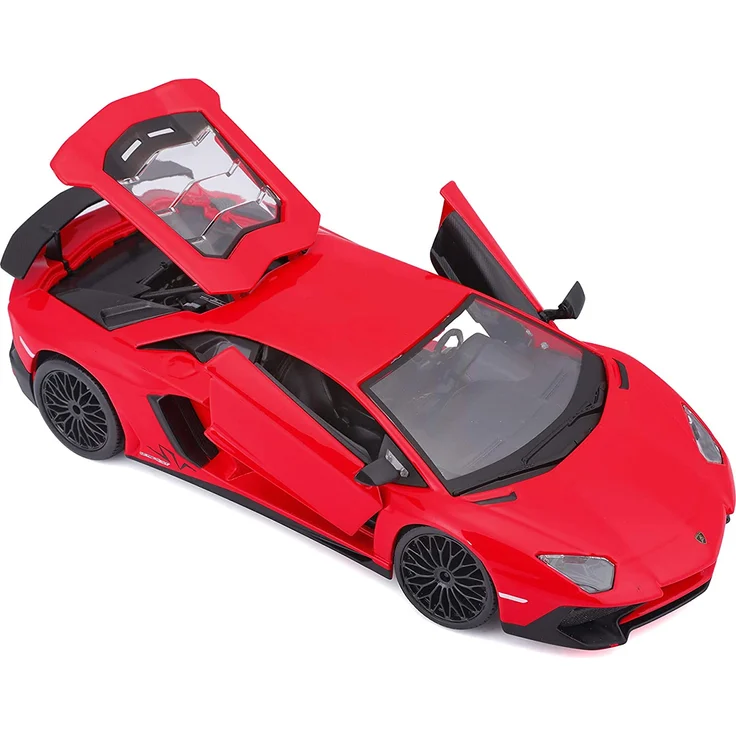 Bburago 21079 Lamborghini Aventador LP 750-4 SV rot Maßstab 1:24 Modellauto – Bild 4