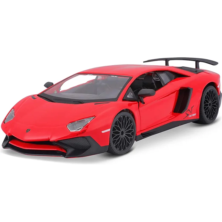Bburago 21079 Lamborghini Aventador LP 750-4 SV rot Maßstab 1:24 Modellauto