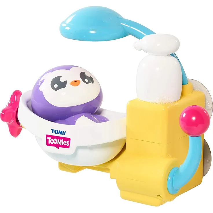 TOMY Toomies Pepes Schaumbad – Lustiges Badewannenspielzeug für mehr Spaß im Wasser – Kinderspielzeug ab 18 Monaten