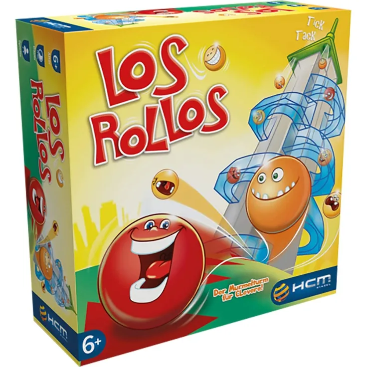 HCM Kinzel Los Rollos – Denkspiel Geschicklichkeitsspiel Strategiespiel 55113
