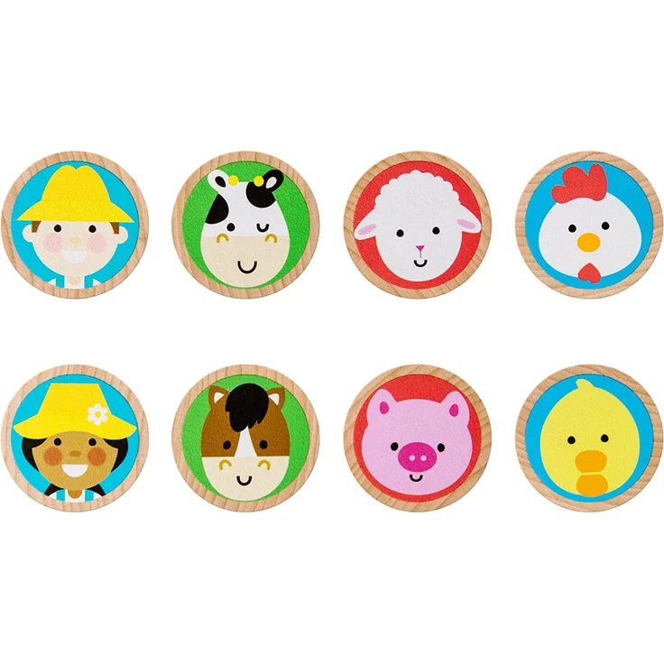 Melissa & Doug GO Tots Trubel in der Scheune | Holzspielzeug für Kleinkinder | Entwicklungsspielzeug für Säuglinge | 12 Monate+ | Geschenk für Baby-Jungen-Mädchen | FSC-zertifizierte Materialien - Preisvergleich – Bild 4