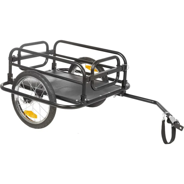 M-Wave Fahrradanhänger Basismodel 16 Zoll Unisex Schwarz