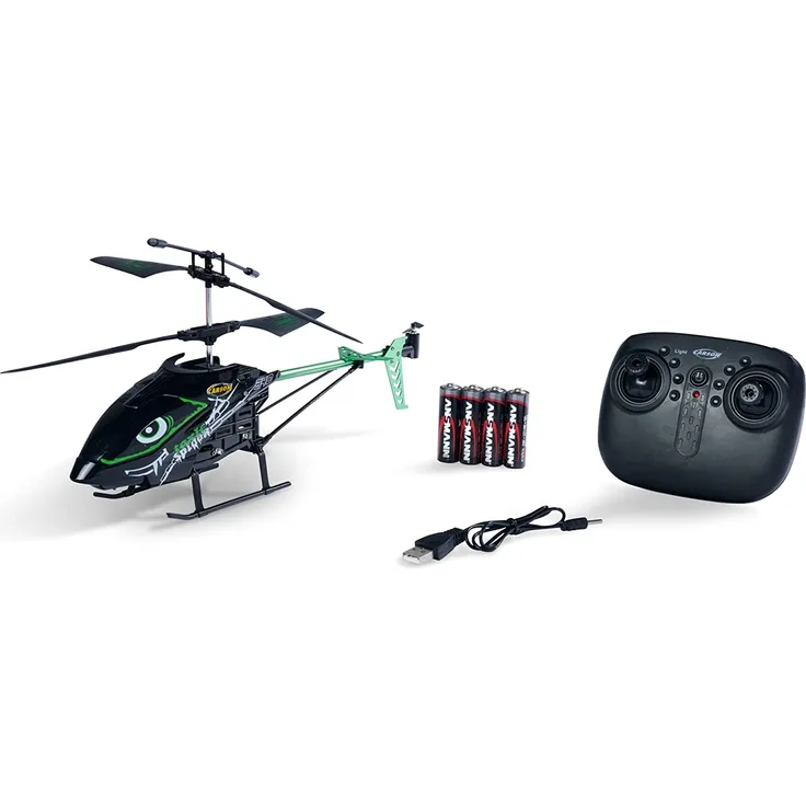 Ferngesteuerter RC-Hubschrauber Einsteigermodell Carson RC Sport Toxic Spider 340 RtF - Preisvergleich