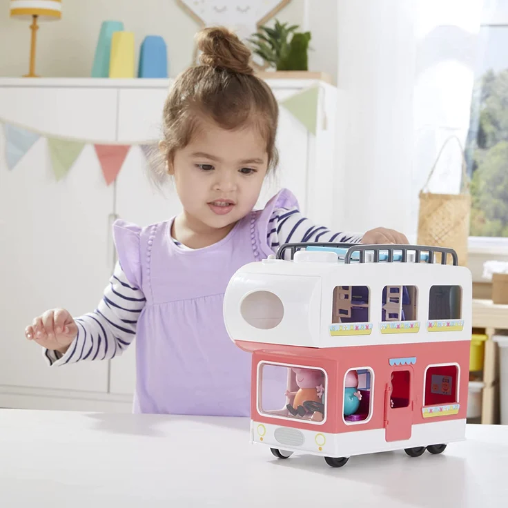 Peppa Pig Peppa’s Adventures Wohnmobil von Familie Wutz Vorschulspielzeug, umbaubares Fahrzeug, spielt Geräusche und Musik, ab 3 Jahren geeignet - Preisvergleich – Bild 10