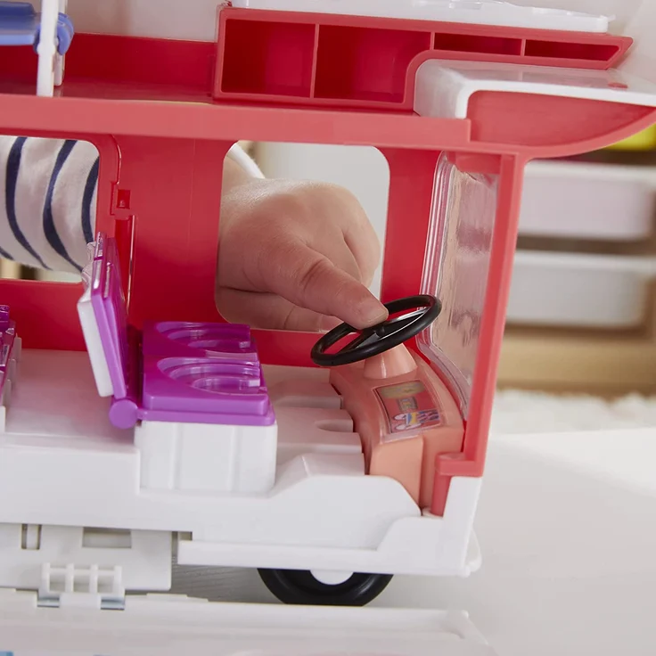 Peppa Pig Peppa’s Adventures Wohnmobil von Familie Wutz Vorschulspielzeug, umbaubares Fahrzeug, spielt Geräusche und Musik, ab 3 Jahren geeignet - Preisvergleich – Bild 12