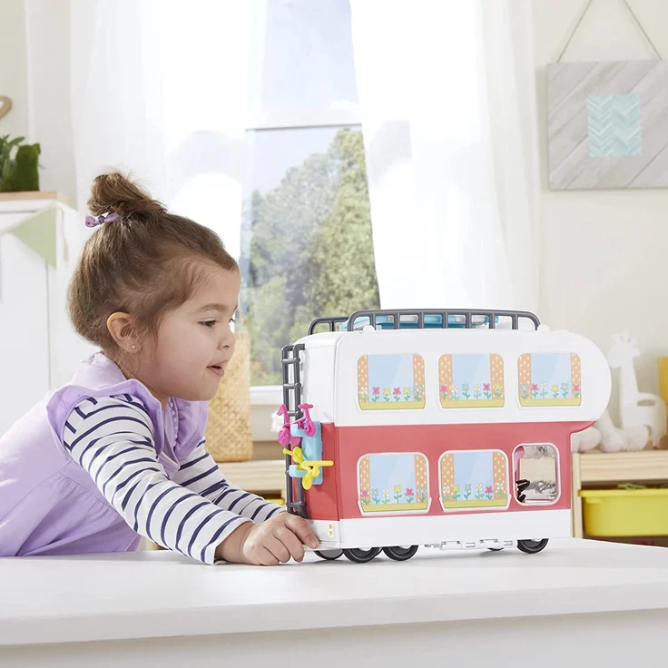 Peppa Pig Peppa’s Adventures Wohnmobil von Familie Wutz Vorschulspielzeug, umbaubares Fahrzeug, spielt Geräusche und Musik, ab 3 Jahren geeignet - Preisvergleich – Bild 11