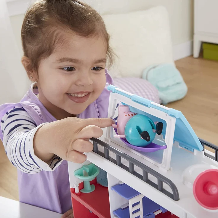 Peppa Pig Peppa’s Adventures Wohnmobil von Familie Wutz Vorschulspielzeug, umbaubares Fahrzeug, spielt Geräusche und Musik, ab 3 Jahren geeignet - Preisvergleich – Bild 9