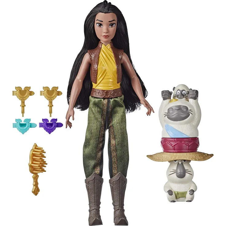 Disney raya und der letzte Drache junior 3-teilige Teenager-Puppe