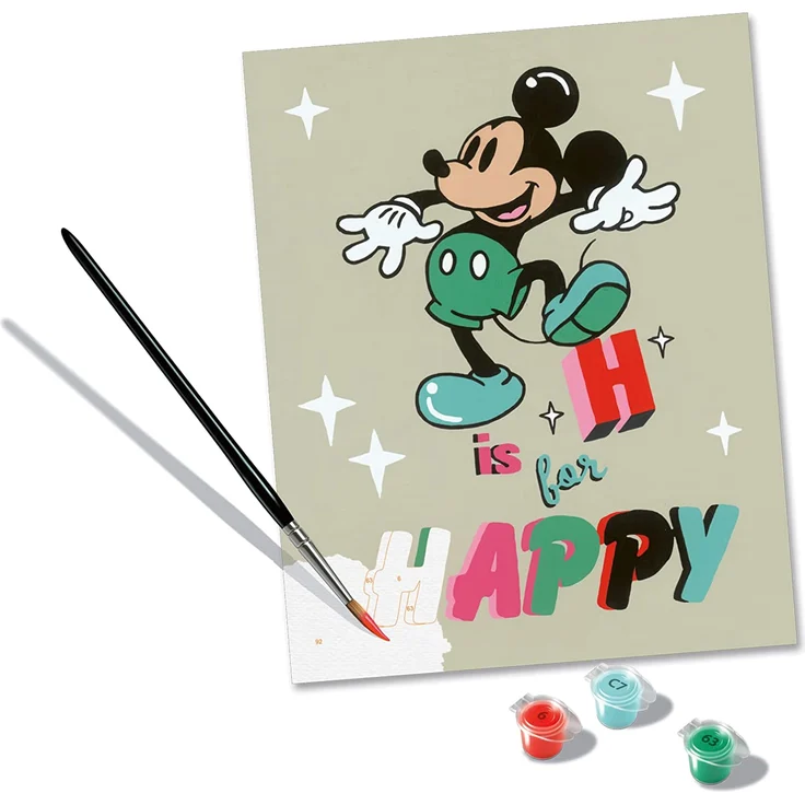 Ravensburger Malen nach Zahlen 20129 – H is for happy – ab 12 Jahren – Bild 3