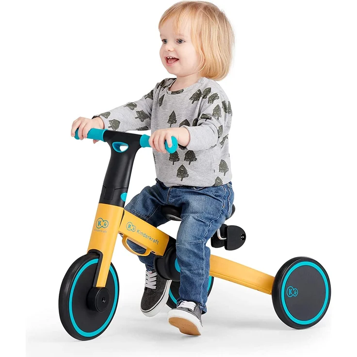 KinderKraft Kinderkraft three-wheeled bike 4TRIKE Black volt – Bild 7