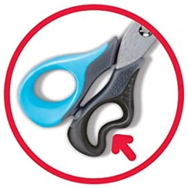 Maped 069300 8 Bastelschere Sensoft 3D, Länge: 130 mm, Rechtshänder, Sortiert – Bild 7