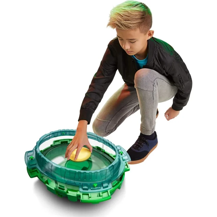 Hasbro Burst QuadDrive Interstellar Drop Battle Set − Beystadium-Arena, 2 Kreisel und 2 Starter, ab 8 Jahren, F4694F03, Multi, One Size – Bild 3