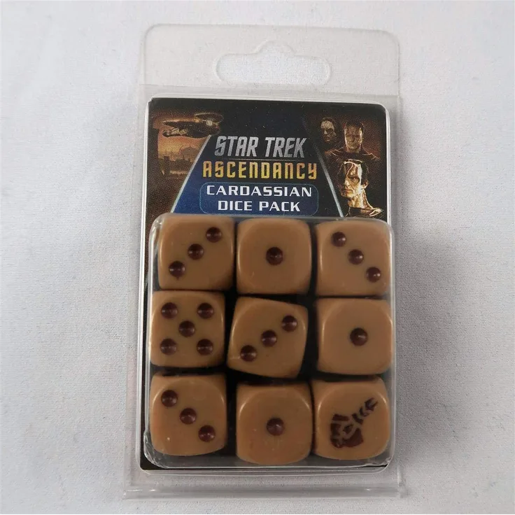 Gale Force Nine GF9ST009 - Star Trek Ascendancy: Dice Expansion - Cardassian, 9 Würfel