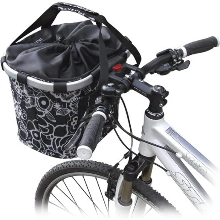 reisenthel Fahrradkorb bikebasket bubbles anthracite – Bild 4