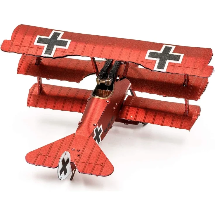 modell-Bausatz Fokker Red Baron Dreidecker rot - Preisvergleich – Bild 3
