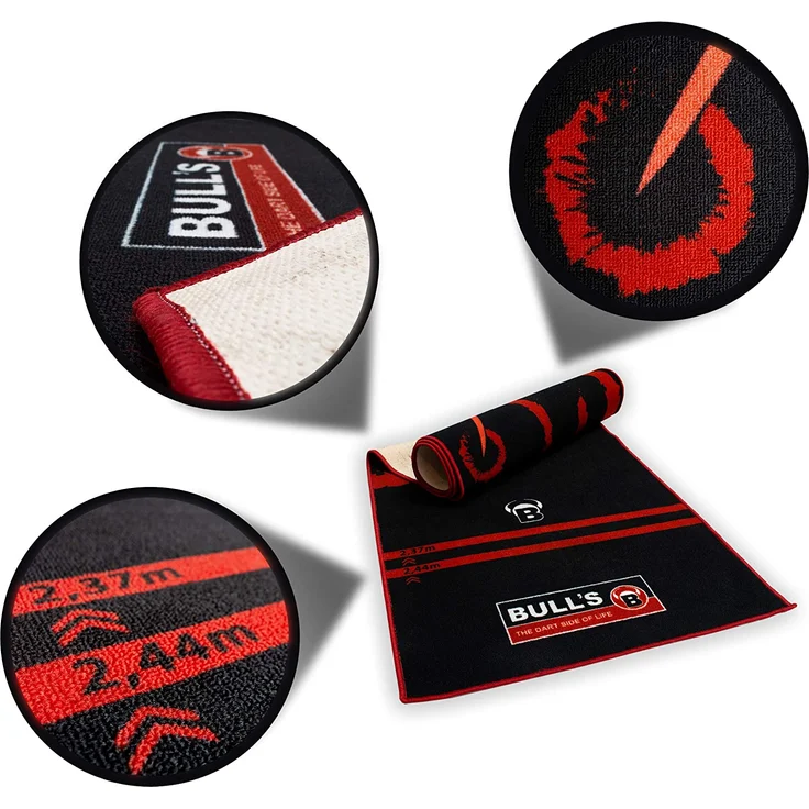 Bulls Carpet-Mat Teppich 140 - Red – Bild 3