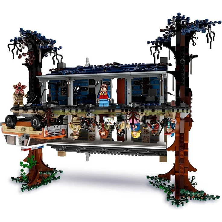 LEGO 75810 „Stranger Things - Die andere Seite“, Bausatz mit Wills House und 8 Minifiguren – Bild 5