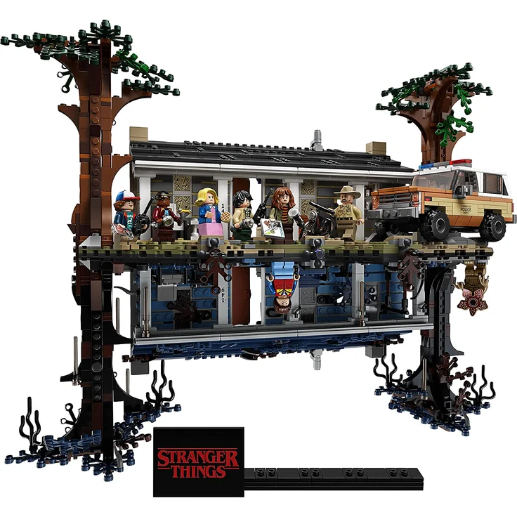 LEGO 75810 „Stranger Things - Die andere Seite“, Bausatz mit Wills House und 8 Minifiguren – Bild 3