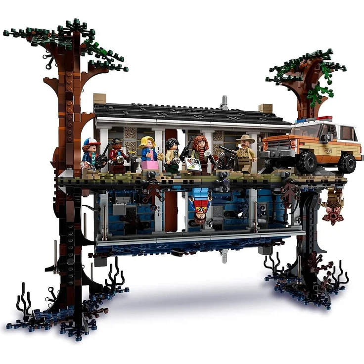 LEGO 75810 „Stranger Things - Die andere Seite“, Bausatz mit Wills House und 8 Minifiguren – Bild 4