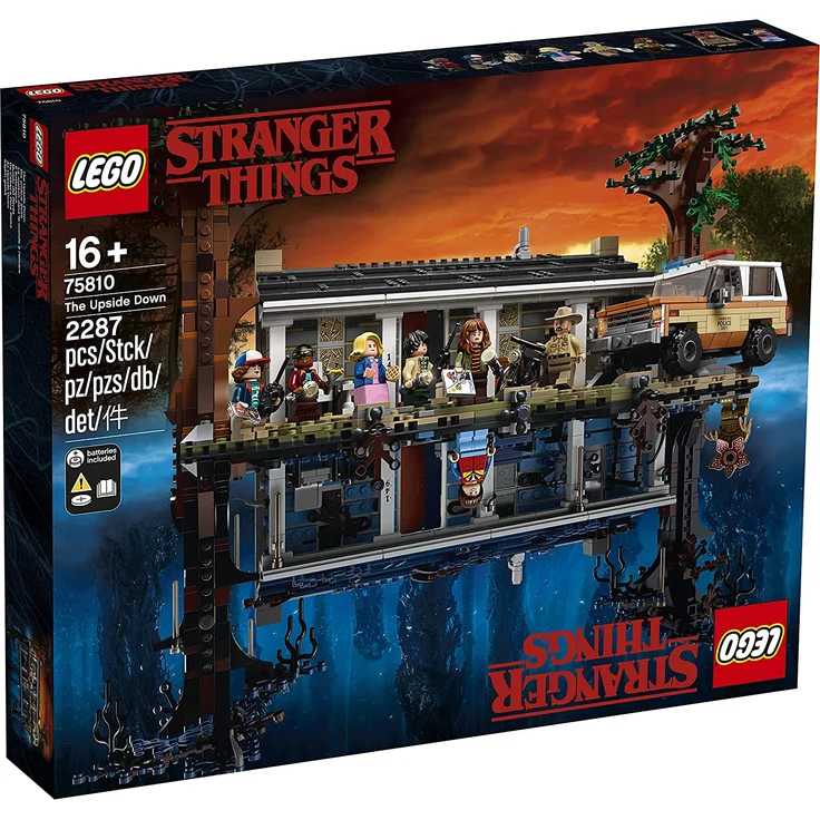 LEGO 75810 „Stranger Things - Die andere Seite“, Bausatz mit Wills House und 8 Minifiguren – Bild 2